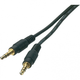 BB-1770, Audio cable stereo jack 3.5 mm 2 m Black, Maxxtro