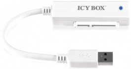 IB-AC6032-U3, Converter USB 3.0 to SATA 2.5" white, ICY BOX
