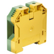 1846040000 WPE 50N terminal block earth, screw, clamping yoke, 2 poles, 50mm2