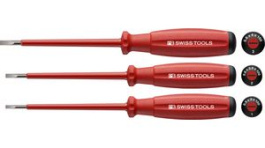 PB 58539, SwissGrip VDE Screwdriver Set Insulated Slotted 3pcs., PB Swiss Tools