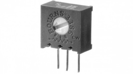 3386W-1-202LF, Потенциометр: монтажный; однооборотный, вертикальный; 2кОм; ±10%, Bourns