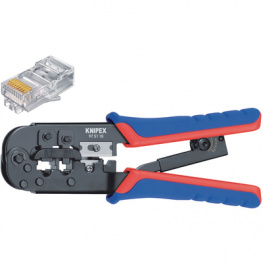 97 51 10 SB, Crimp Lever Pliers for Western Plugs Western connector, Knipex
