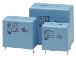PHE840EZ7330MF15R06L2, X2 capacitor, 3.3 uF, 300 VAC, Kemet