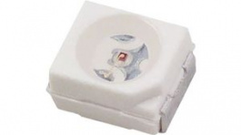 597-3121-207F, SMD LED 645nm PLCC-2 35.5mcd 30mA, Dialight