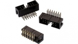 61201621721, WR-BHD Angled Male Box Header, THT, 2 Rows, 16 Contacts, 2.54mm Pitch, WURTH Elektronik
