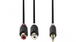 CABP22250AT02, Stereo Audio Cable 3.5 mm Jack Plug - 2x RCA Socket 200mm, Nedis (HQ)