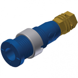 MSEB 2600 G M3 AU BLAU / BLUE, Safety socket diam. 2 mm Blue CAT II, SKS Kontakttechnik