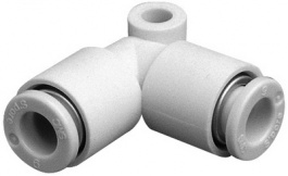 KQ2L04-00, Angle plug connection, SMC PNEUMATICS
