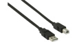 IFC-U02-2 USB A Plug to USB B Plug Cable for RP-F10 Thermal Printers, 1.8m