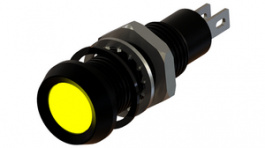 677-521-21-53, LED Indicator, yellow, 600 mcd, 12 VDC, Marl