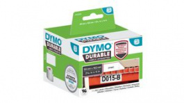 2112290, Label Roll, Polypropylene, 59 x 102mm, 300pcs, White, Dymo