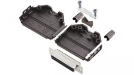 DPPK25-BK-DMS-K, D-Sub socket kit 25P, Encitech Connectors