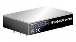 RP60Q-11005SRUW/N, DC/DC Converter 16 ... 160VDC 5V 60W, RECOM