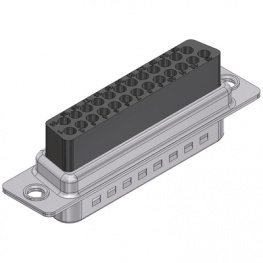 DTS50PX, D-Sub crimp-plug 50 Male Crimp/Straight, Deltron swiss