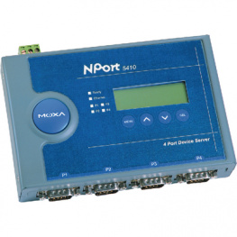 NPORT 5410, Serial Server 4x RS232, Moxa