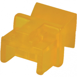 PDCA8TY 007 [10 шт], Dust Covers for RJ45 Sockets yellow, Maxxtro