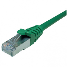 PB-SRT-45-15-GR, Patch cable RJ45 Cat.5e SF/UTP 5 m green, Maxxtro