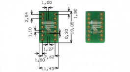 RE937-02, Prototyping board FR4 Epoxide + chem. Au, Roth Elektronik