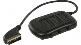 CVGP31835BK05, Switchable SCART Box 3x SCART Female - SCART Male, Nedis (HQ)