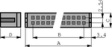 3419-6600 Multipole socket DIN 41651 30, Female