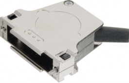 09670500334, D-Sub metal hood Poles 50, Harting