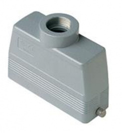 CAVT 24.6 L, hoods for single lever, with 2 pegs, top entry, high construction, 1'' NPT, ILME