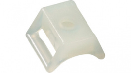 NY3256 PA66 NA 1000 [1000 шт], Screw fixing mount 13.5 mm x 12 mm Natural, HellermannTyton