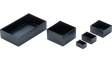 RTM112/BLK/1 Plastic enclosure black 25 x 25 x 25 mm ABS