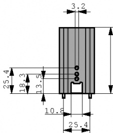SK 104/ 50,8/ STS, Heat Sink SOT-32 / TO-220 / TO-3P, Fischer Elektronik