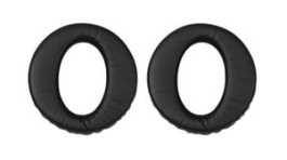 14101-41, Leather Jabra Ear Cushions for Evolve 80, Black, Jabra