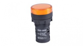 RND 210-00046B, Panel Indicator, Orange, 22mm, 24V, Screw, RND Components