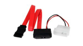 SLSATAF12, SATA Cable 304 mm Red, StarTech.com