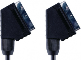 VVL7001, SCART video cable SCART-Plug SCART-Plug 1.0 m, Bandridge