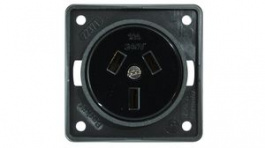 962582505, Wall Outlet INTEGRO 1x AUS / CN Type I Socket Flush Mount 10A 250V Anthracite, Berker