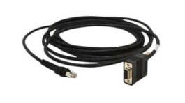 CBA-R21-S15PAR, RS232 Cable, 4.5m, Suitable for LI3608/LI3678/DS3608/DS3678, Zebra