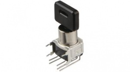 SK22BG30, Key-Operated Switch 2-Pos 90° ON-ON, NKK Switches (NIKKAI, Nihon)