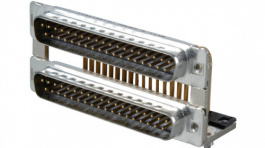 163A19519X, D-Sub dual plug 2 x 37P, Conec
