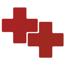 104472, Floor Corner Marks, Crosses PU=1 PAK, Brady