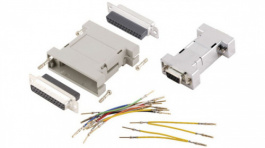 GA2525MMLGK-RC, D-Sub Gender Changer 25P, MH Connectors