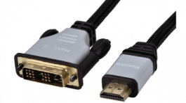 PLA-612B-M-2, HDMI - DVI cable Platinum m - m 2 m, Maxxtro