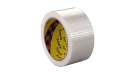 89595050, Scotch Bi-Directional Filament Tape 8959, 50mm x 50m, Clear, 3M
