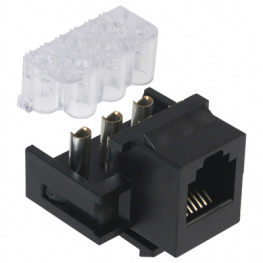 554171-1, Modular jack 6 6/6RJ12</suffix, TE Connectivity