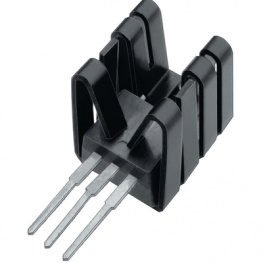 FK 242 SA 220 O, Радиатор: штампованный; U; черный; L: 15,24мм; W: 14,5мм; H: 12,7мм, Fischer Elektronik