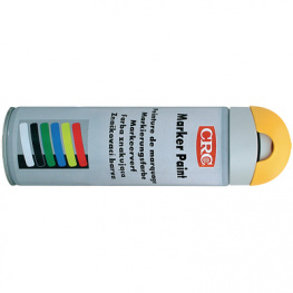 MARKER PAINT, MATTGELB, Marker spray Spray 500 ml, CRC