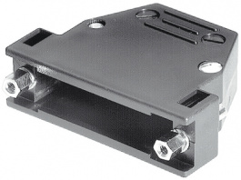 CTL15RUN4, D-sub plastic hood Poles 15, Deltron swiss