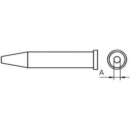 XT BS, Soldering tip Round shape, Weller