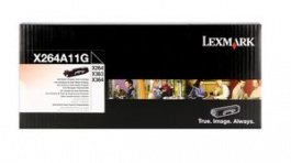 X264A11G, Toner Cartridge, 3500 Sheets, Black, Lexmark