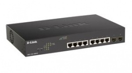 DGS-1100-10MPV2, Gigabit Smart Switch, 10x 10/100/1000 8 Managed, D-Link