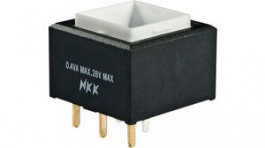 UB15SKG035D, Переключатель: кнопочный; Пол: 2; SPDT; 0,01A/28ВAC; 0,01A/28ВDC, NKK Switches (NIKKAI, Nihon)