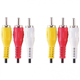 VVL5302, Video cable 3x RCA-Plug 3x RCA-Plug 2.0 m, Bandridge